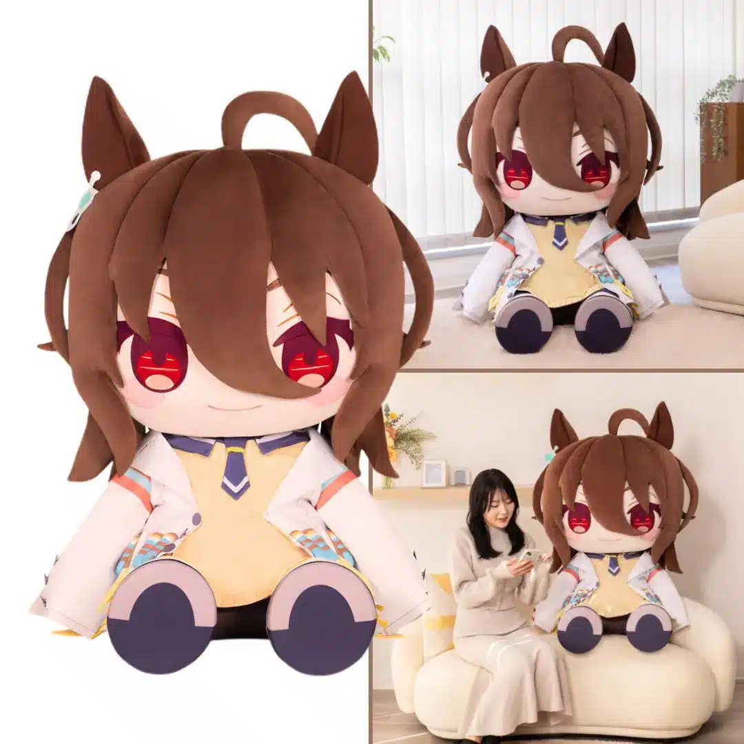 ¿Un peluche o un compañero de cuarto? El gigantesco Agnes Tachyon de Umamusume rompe internet