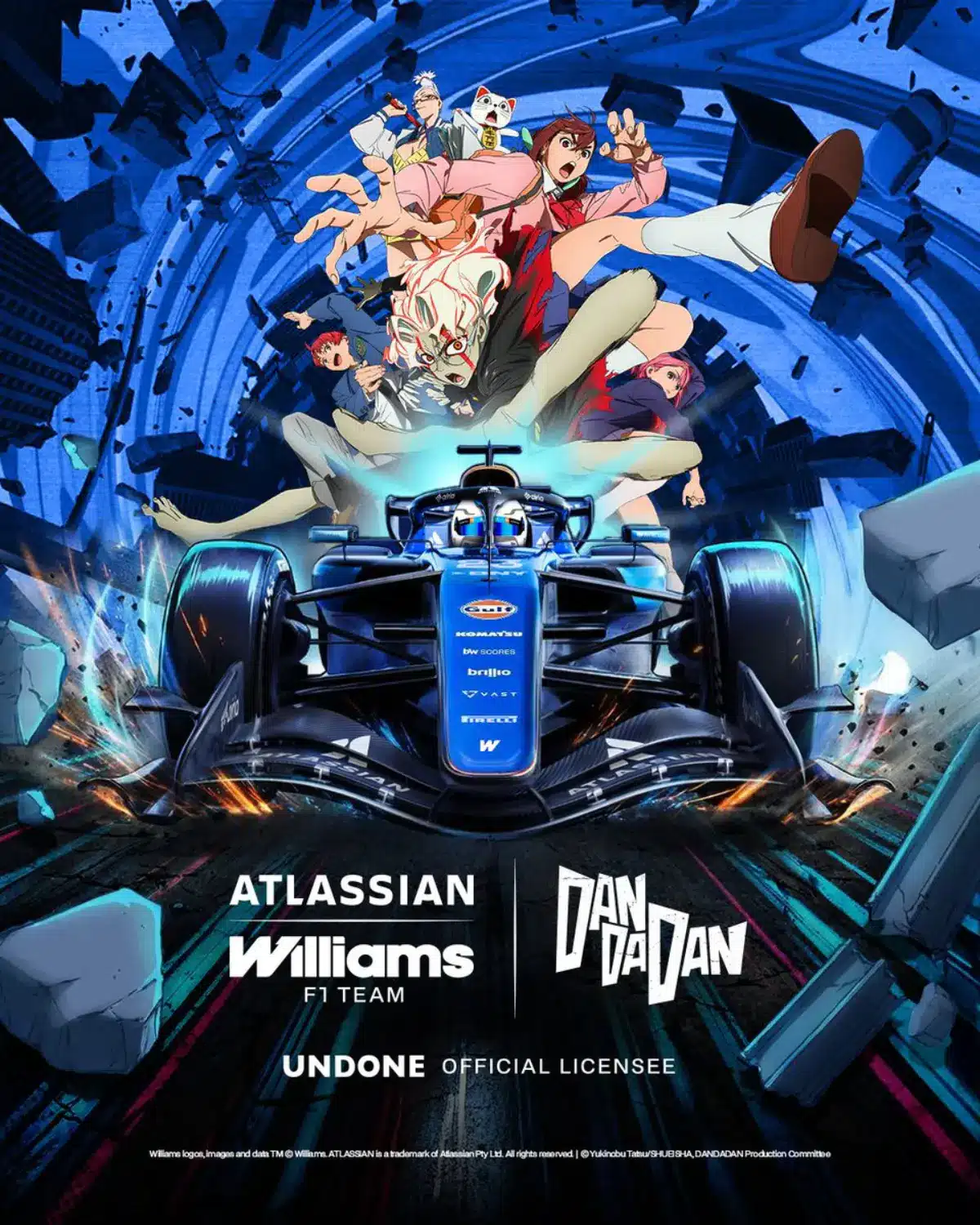 Dan Da Dan sacude la Fórmula 1 con una alianza que nadie vio venir