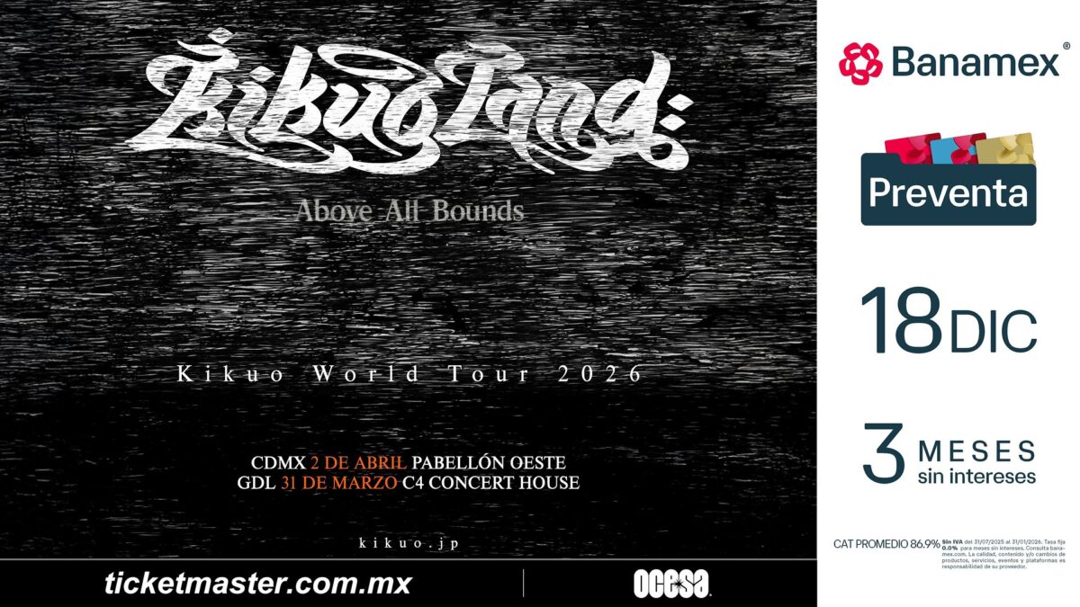 El carnaval surrealista regresa: Kikuo anuncia su segunda gira mundial "Above All Bounds"
