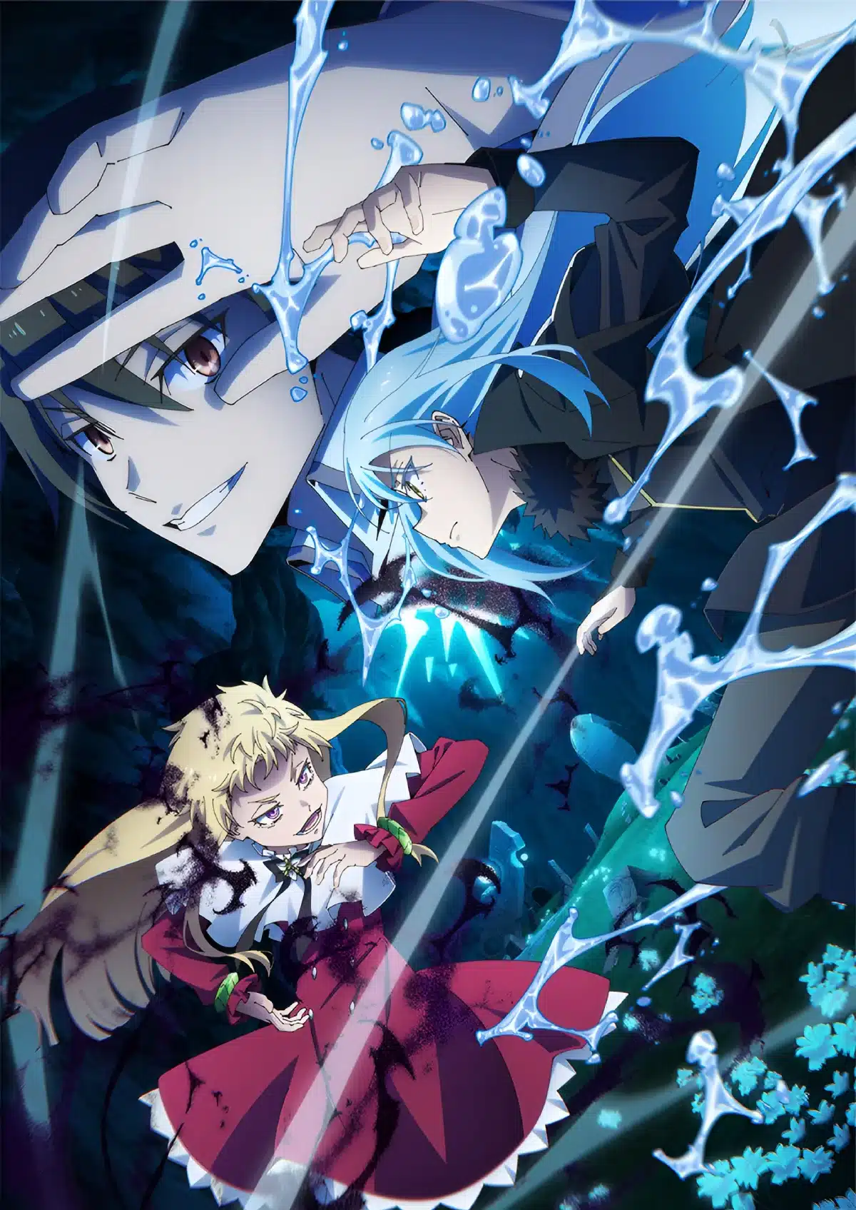 Imagen visual para la cuarta temporada de That Time I Got Reincarnated as a Slime (Tensei shitara Slime Datta Ken).