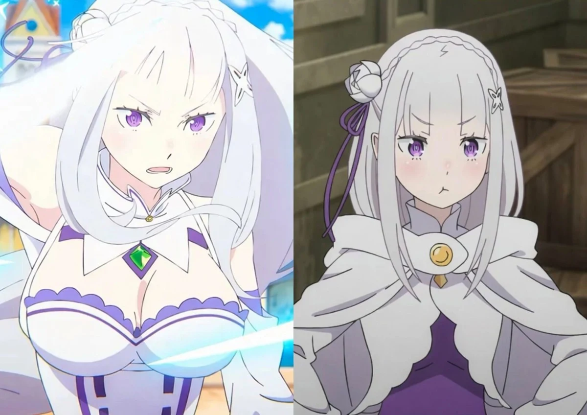 El rediseño de Emilia en Re:Zero