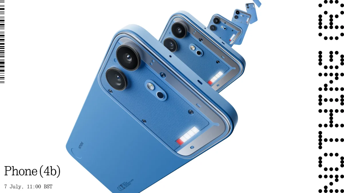 Nothing presenta el diseño del Phone (4b)
